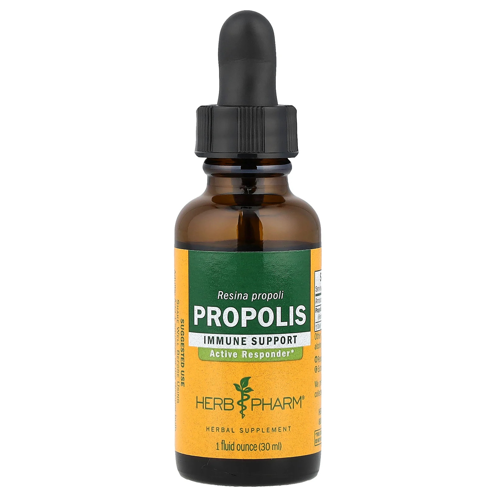 Herb Pharm Propolis 1 жидкая унция 30 мл без глютена органический 3390₽