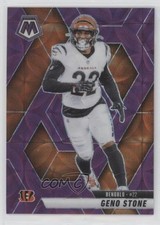 2025 Panini Mosaic Purple Scope Prizm Geno Stone #186 1tb5
