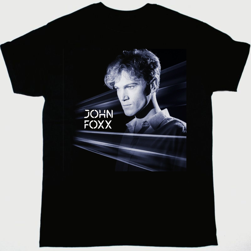 John Foxx Metamatic 1980 Gift For Fan S to 5XL Black T-shirt BO1384