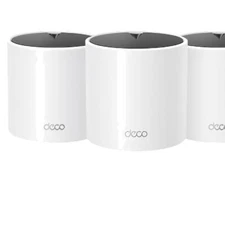 Deco X15 Wi-Fi 6 Mesh System - 3-Pack for 5,600 sq.ft Coverage | Voice Control