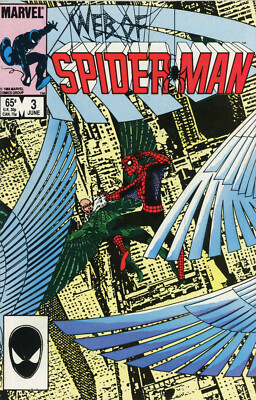 Web Of Spider-Man #3 (1985) | Raw/Unpressed | Vulture & Vulturions Appearance