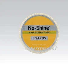 Walker No Shine 1" x 3 Yard  Wig adhesive Tape Roll -Lace Wig Toupee ,Hair Piece