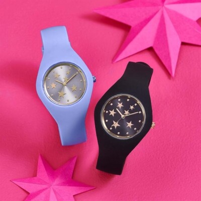 Avon Sky Star Silikonuhr - Lila