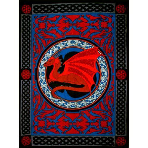 Celtic Dragon Tulsa Mall Tapestry 76