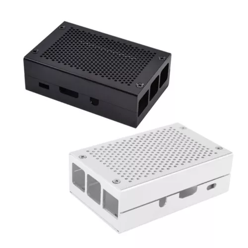 Aluminum Alloy Case Cover Metal Enclosure For Raspberry Pi 3 Model B Pi 2 B / B+