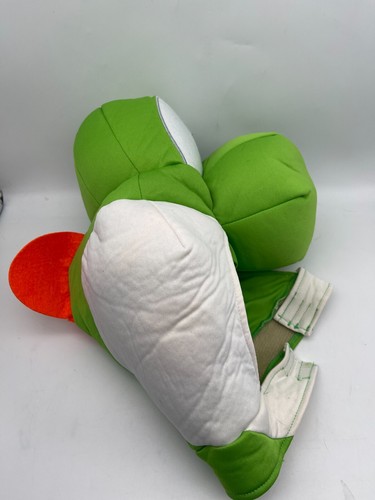 Disguise Super Mario Yoshi Adult Costume Hat Hood Headpiece Costume Halloween - Picture 2 of 6