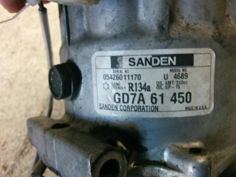 AC Compressor 4 Cylinder Fits 98-02 MAZDA 626 705358 | eBay