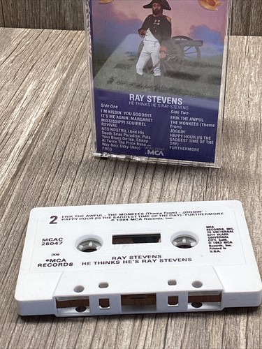Ray Stevens He Thinks He's Ray Stevens Music Cassette Tape 1984 MCA - Picture 4 of 12