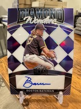 2024 Leaf Metal Baseball Boston Bateman Prospect RC Auto #/15 SSP🔥📈