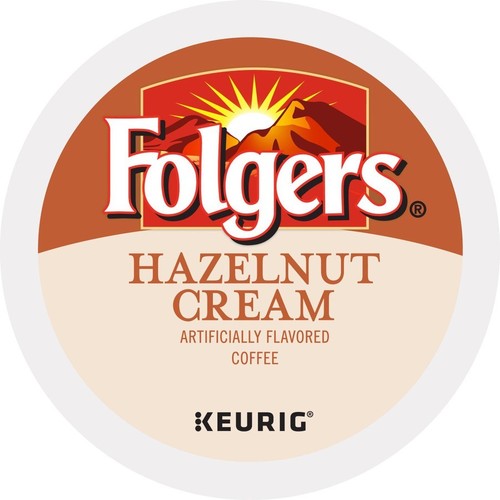 Folgers Toasty Hazelnut Cream Coffee 18 to 144 Kcups Pick Any Quantity FREE SHIP - Picture 2 of 3