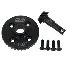 DKKY TRX4 Diff Gears Overdrive 12T 33T for Traxxas TRX4 Replacement #8287