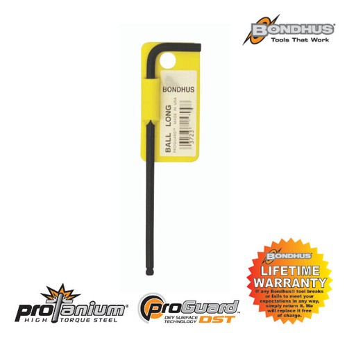 Bondhus ProGuard - Ball End Sechskant-Schlüssel Zoll-Maß Singles. .050-3/8 - Bild 3 von 14