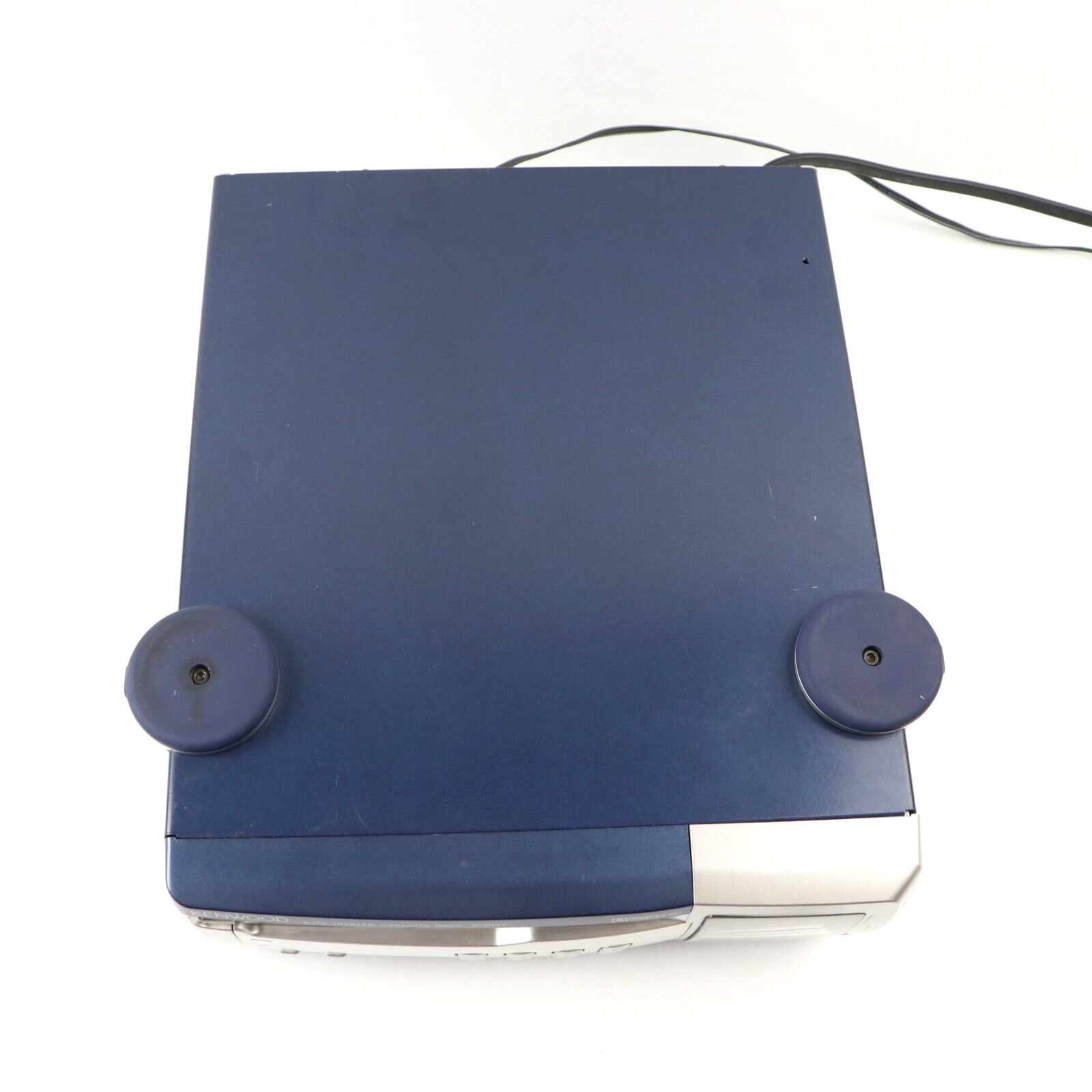 Vintage Kenwood Auto Reverse Cassette Deck XVH7 Blue & Silver eBay