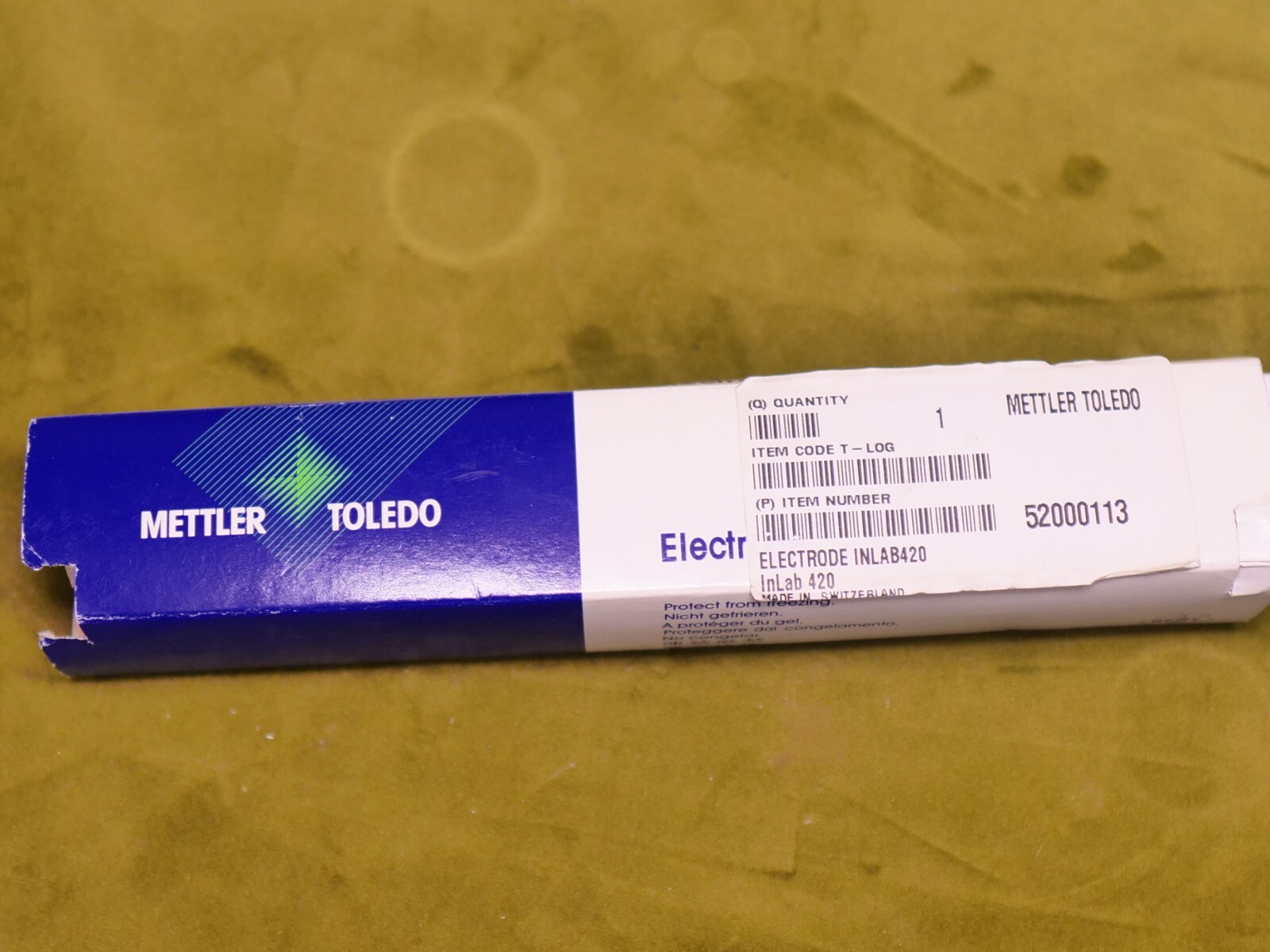 Mettler Toledo 52000113 Electrode INLAB420