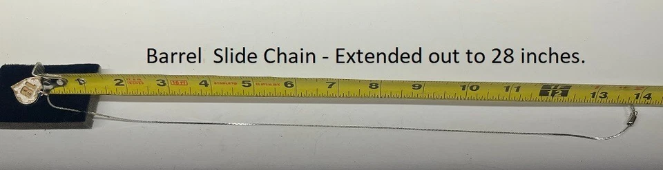 #18 Kyle Busch / Bobby Labonte - серебро и золото - сердце ожерелье с Adj. Цепь - Изображение 4 из 4