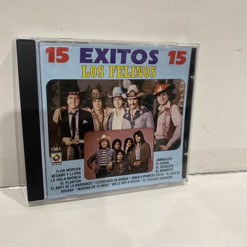 LOS FELINOS 15 EXITOS. Very Rare. La Mula Bronca. Jambalaya. El Ilegal