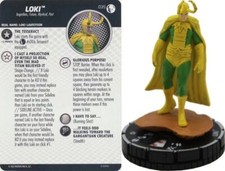 NM with Card HeroClix Loki - 035 Marvel Studios Disney Plus DC