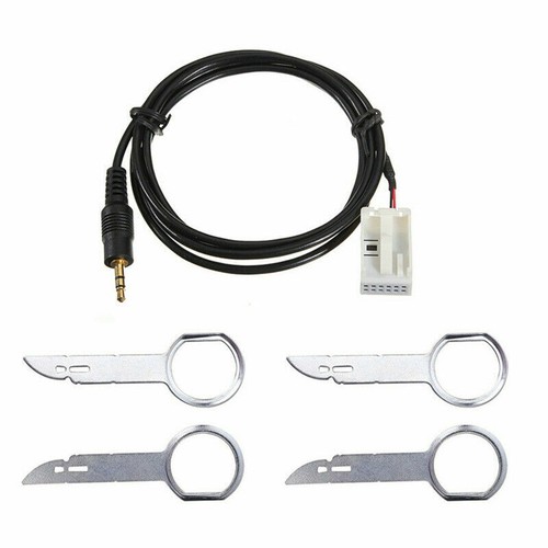 Cavo Adattatore AUX In 3,5 Mm 6000 CD Per Ford Focus C-MAX Mondeo Fiesta SW