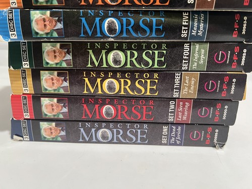 Inspector Morse DVD Set Complete Series Seasons 1-10 & Remorseful Day Collection - Picture 4 of 17