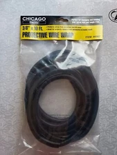 CHICAGO ELECTRIC 3/8" x 10' & 1/4" X 14' PROTECTIVE WIRE WRAP Packages Set