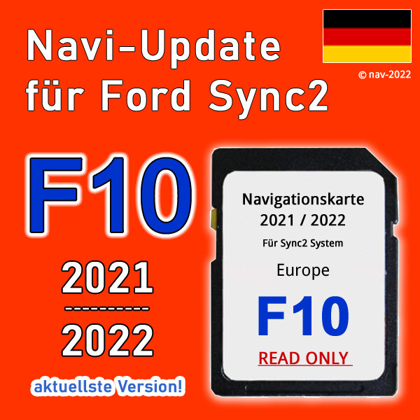 Ford Kuga Navi Sd Karte Wechseln Navi SD-Karte für Ford Sync 2, aktuelle Version F10 für 2022 *Focus