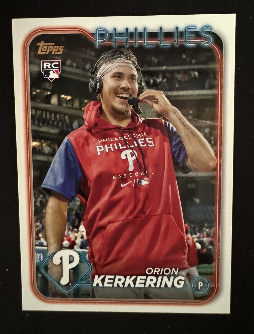 Orion Kerkering 2024 Topps Series 2 #520 Rookie Golden Mirror SP A44 100