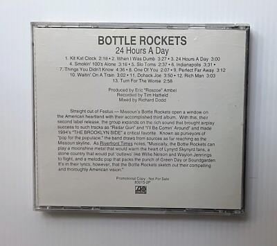 Bottle Rockets 24 Hours A Day Full Length Advance Promo CD 83015-2P | eBay