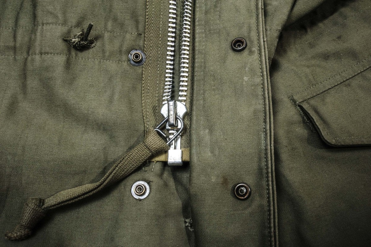 VINTAGE US ARMY M-1951 M51 FIELD JACKET 1959 VIETNAM WAR SIZE