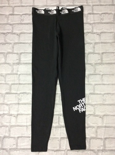 The North Face Ladies Black Tape Waist Leg Logo Leggings Active Many Sizes Kl Ebay