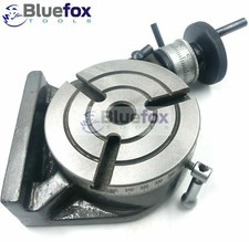 Teilapparat Rundtisch &Oslash; 100 mm MT 2 Bore horizontal / vertikal Bluefox