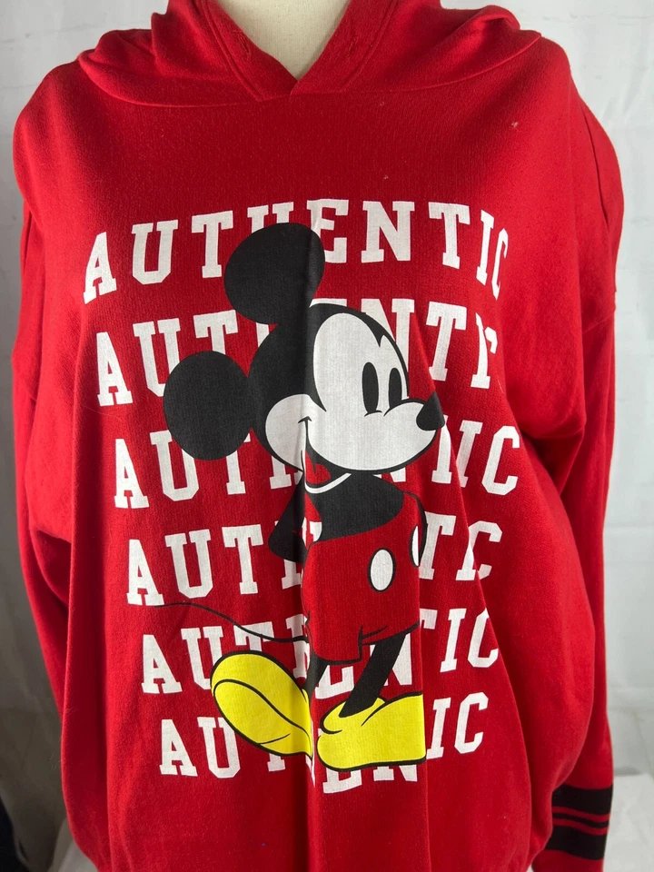 Sudadera con Capucha Para Mujer Disney Mickey Mouse Gráfico Manga Larga Talla XXL NUEVA CON ETIQUETAS Foto 3 de 4