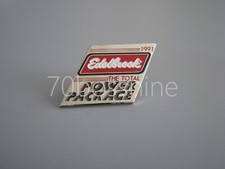 1991 Edelbrock Power Package Logo Nhra Drag Racing Hat Pin Lapel Pin 1991 Edelbrock Power Package Logo Nhra Drag Racing Hat Pin Lapel Pin