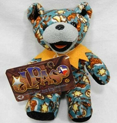 RARE Gratefull Dead Bean Bear El Paso Plush doll from JAPAN 7in | eBay