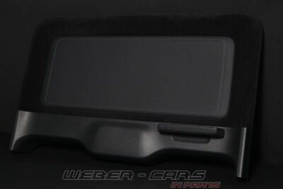 Mercedes G-Klasse W463 MOPF G63 AMG Verkleidung Heckklappe Leder NAPPA SCHWARZ