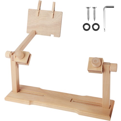 Adjustable Embroidery Hoop Stand Hoop Frame Holder 360° Cross Stitch Lap -·^# - Picture 11 of 11