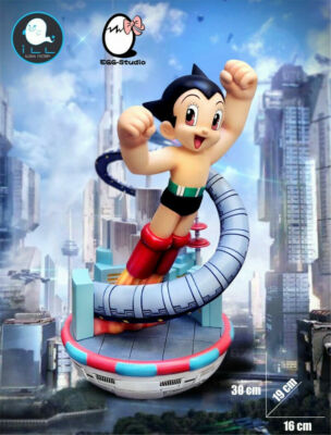 Mighty Atom Resin Statue Astroboy Model GK ILL&EGG Studio 30cm Figure In 