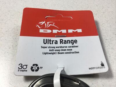DMM Ultra D ANSI Locksafe Carabiner - Triple Action Gate For Arborist & Work At Height