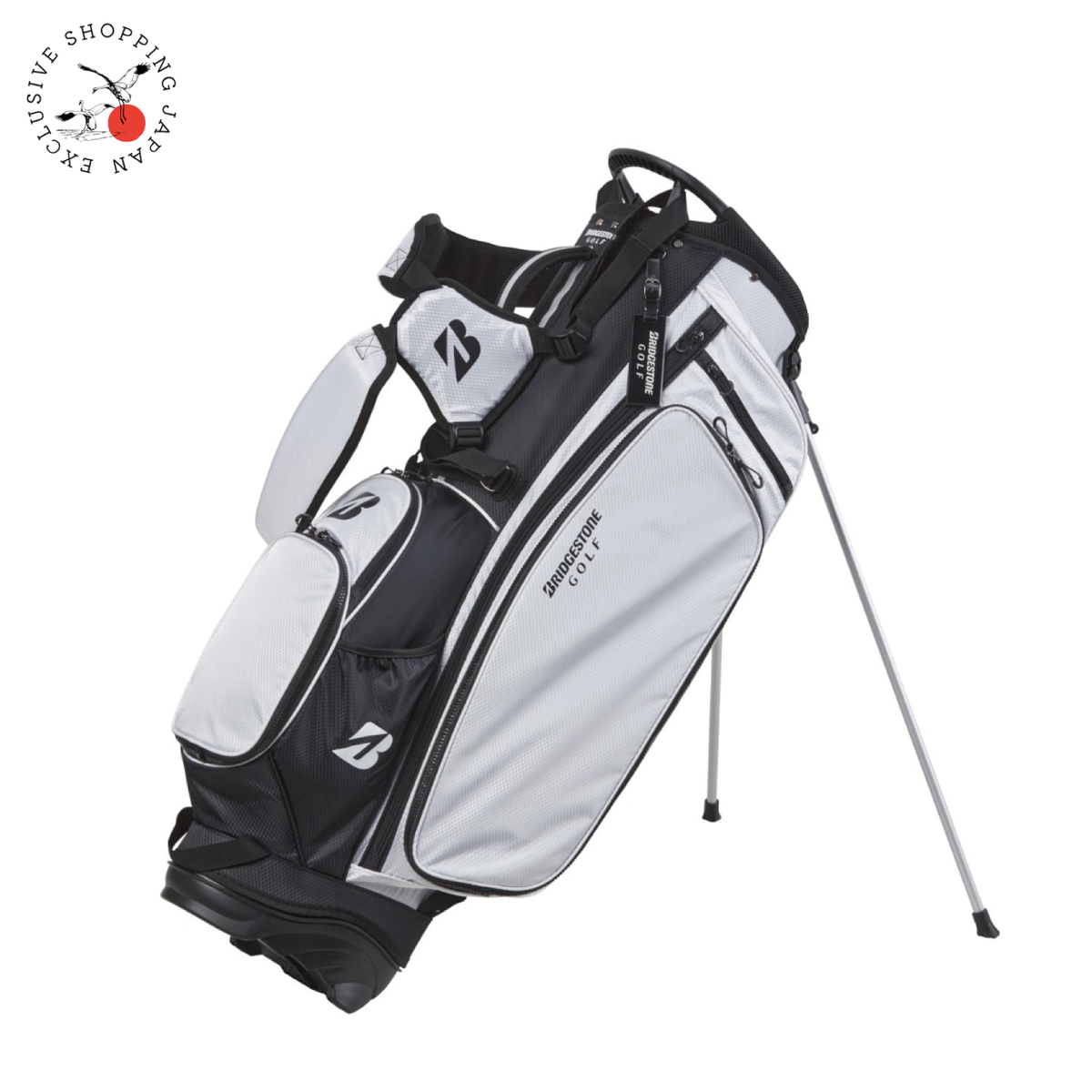 BRIDGESTONE Golf Carry Stand Bag CBG423 9.5x47