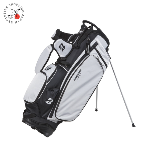 Bridgestone Golf Carry Stand Bag CBG423 9,5x47" 4-Wege 2024 Herren leicht weiß - Bild 1 von 7