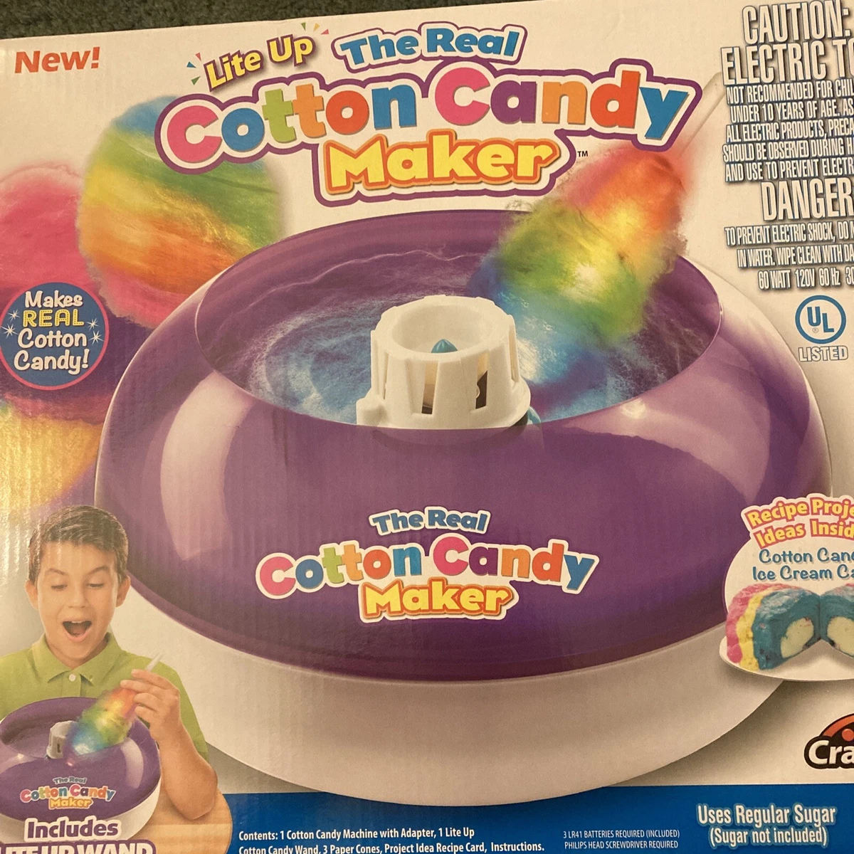 The real cotton candy maker outlet
