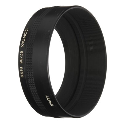CONTAX ORIGINAL METAL HOOD LENS HOOD W/ 67/86