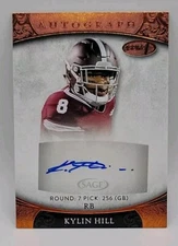 2021 Sage Aspire Bronze Kylin Hill #ASP-52 Rookie Auto RC