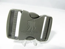 New 2" Warrior Green Nexus ITW TSR 200 Double Adjust Engraved Side Buckles 3B1