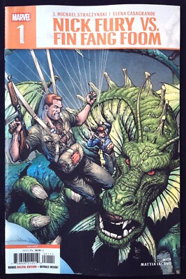 NICK FURY VS. FIN FANG FOOM (2025) #1 - New Bagged