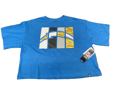 NFL Team Apparel Los Angeles Chargers Women' s T-Shirt Multi Size Blue