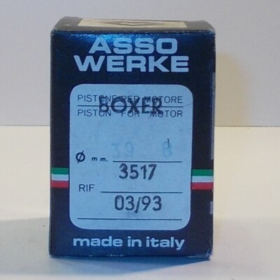 ASSO WERKE 3517 398 Kolben Piston Boxer D39 8