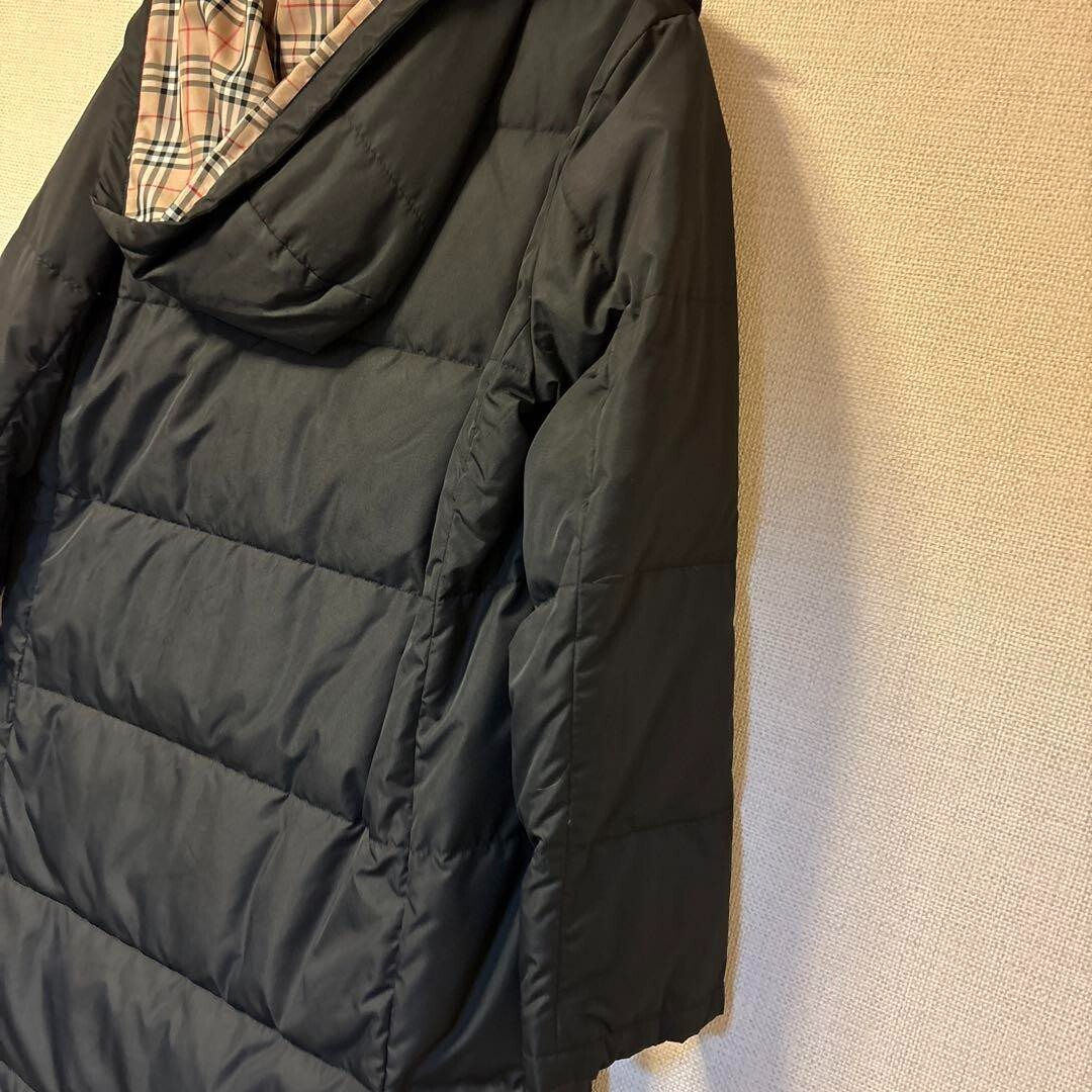 BURBERRY GOLF Down Jacket Coat Polyester Black No… - image 9