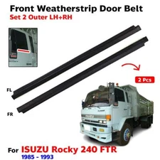 Weatherstrip Door Belt Outer Fits Isuzu Rocky 240 FTR 85-93 Beltline Seal Set 2