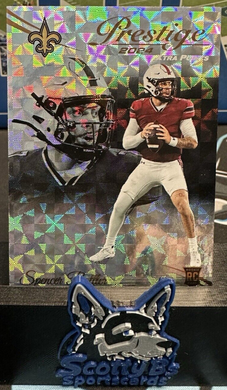 2024 Panini Prestige Xtra Points Hyper - Rookies #359 Spencer Rattler (RC)