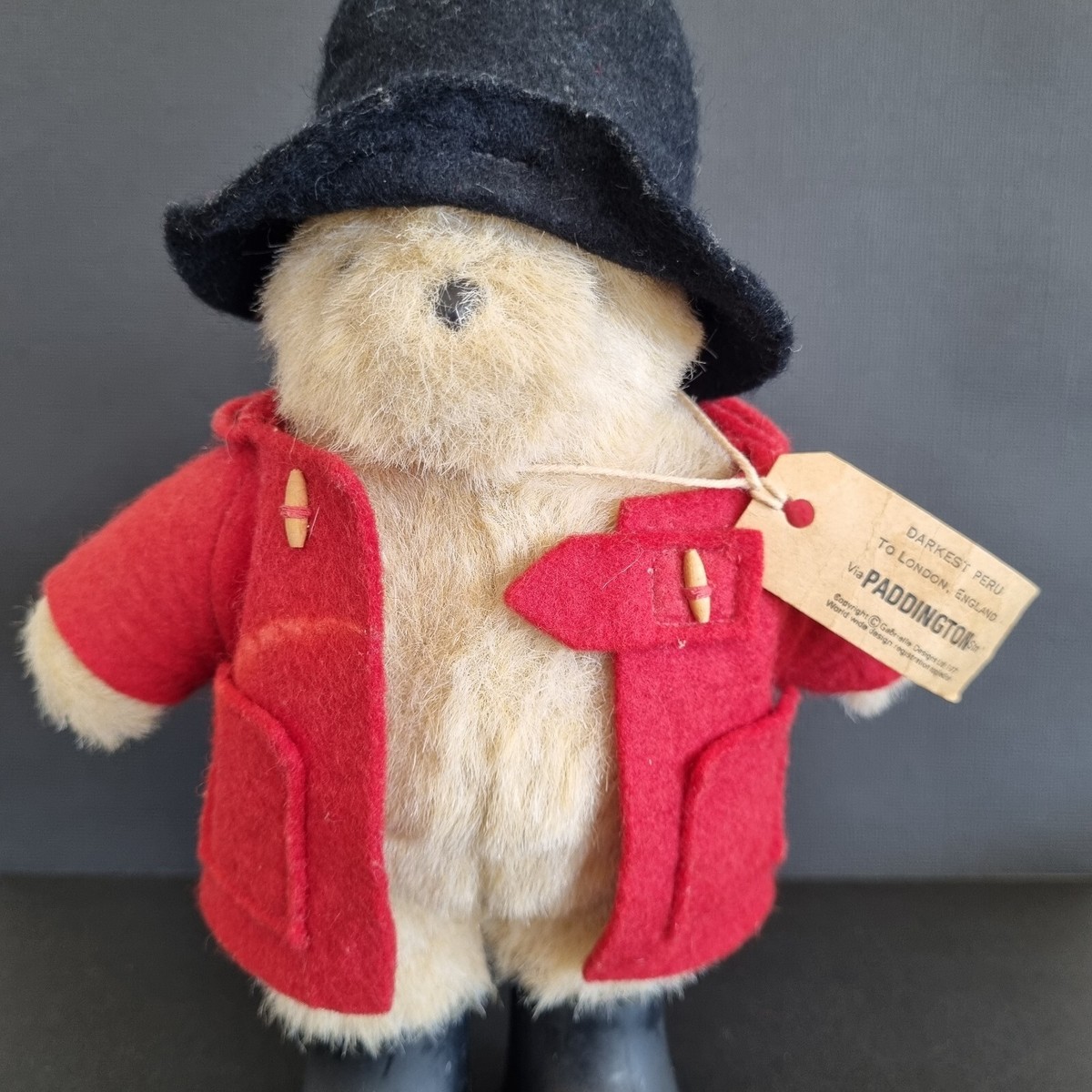 Gabrielle Desaigns パディントンPADDINGTON BEAR Paddington Bear by Gabrielle designs 1980's Original Sitting